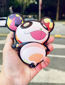 Louis Vuitton LV niedźwiedź skórzany wieszak torby liny-3623  