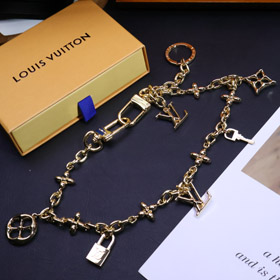 Louis Vuitton LV list kwiat torba talia łańcuch wisiak-3858  