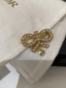 Dior pełny diament łuk wiszący broszka-3954  