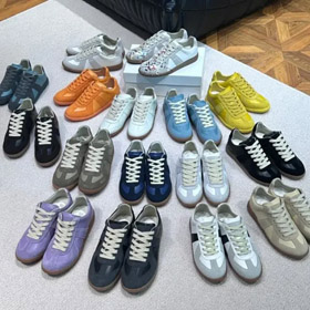 Maison Margiela Replica Calfskin Retro niski top tenisówki-2962  