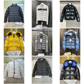 Moncler FW22 Dieng Black Label Matte krótki kołnierz w dół kurtka-4286  