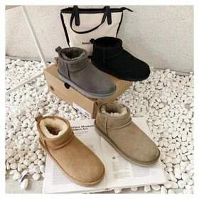 UGG Classic Ultra Mini zamsz ciepłe i wygodne buty śnieżne-4310  