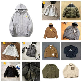 Carhartt stary sweter z kapturem kurtka z kapturem kamizelka bawełna kurtka-4383  