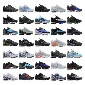 NIKE Air Max TN3 Poduszka III Lato siatki podwyższenie Casual męskie i damskie pełne dłoń oddychając  