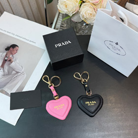 Prada 520 peach heart love pendant bag hanging-0310  