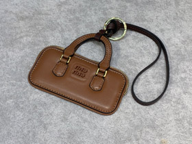 MIUMIU letter bag pendant-0359  