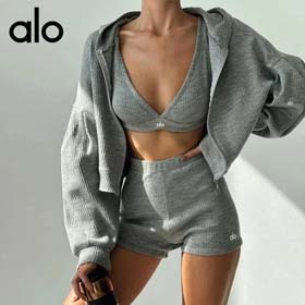 ALO Nowe trzyczęściowe sporty na świeżym powietrzu bieganie szlinga fitness garnitur-2567