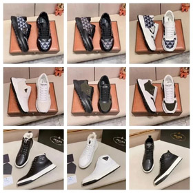 PRADA high-top modne buty tenisowe-2907  
