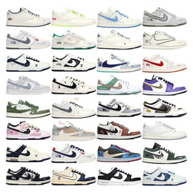 Nike Dunk współpraca antypoślizgowe odporne na zużycie low-top buty tenisowe-2974  