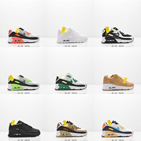 Nike NK Air Max 90 Retro Low-Top Air Poduszczone Buty biegawcze Casual-4173  